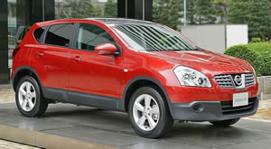 Roof racks Nissan Dualis vehicle image